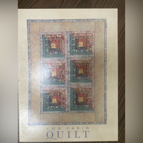 NWT Log Cabin Quilt Puzzle - Picture 1 of 3